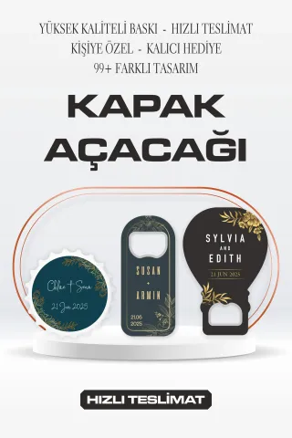 Baskılı Kişiselleştirilmiş Kapak Açacağı 99+ Eşsiz Tasarım Seçeneği İle